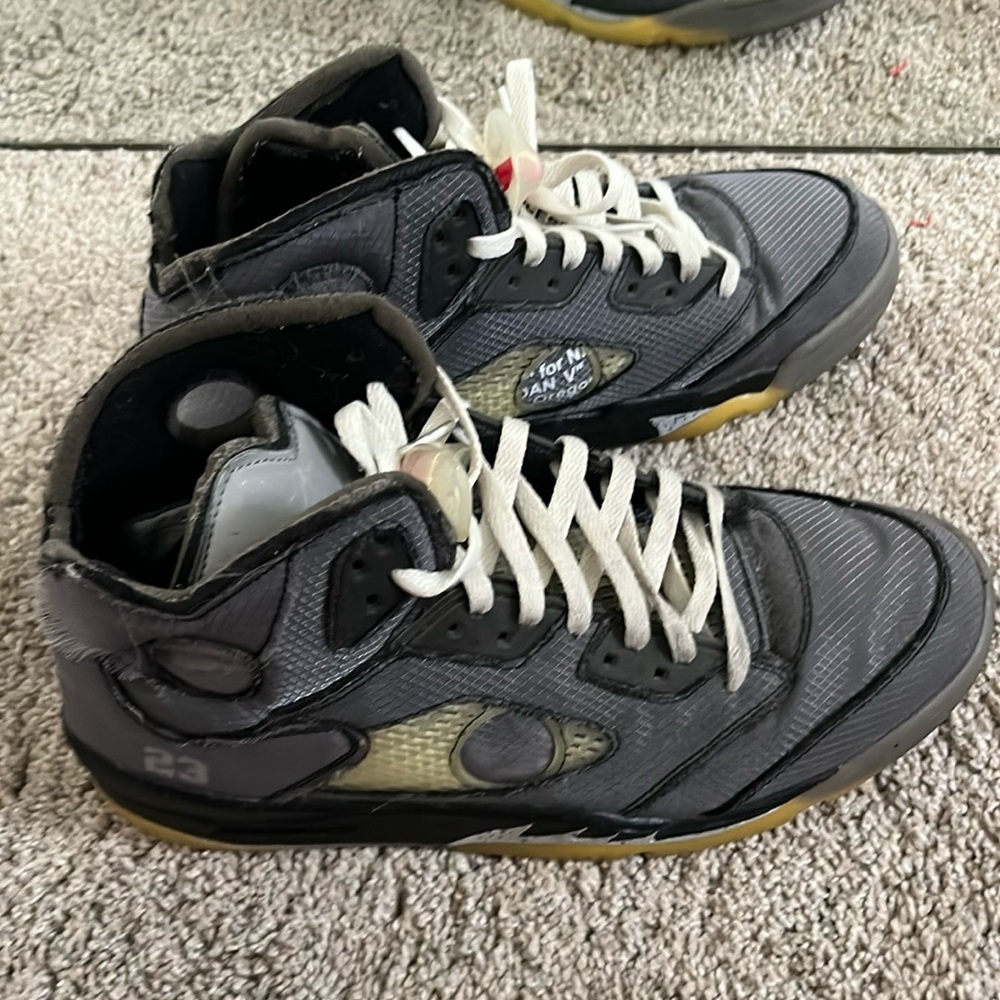 Jordan 5 Off white Size 12